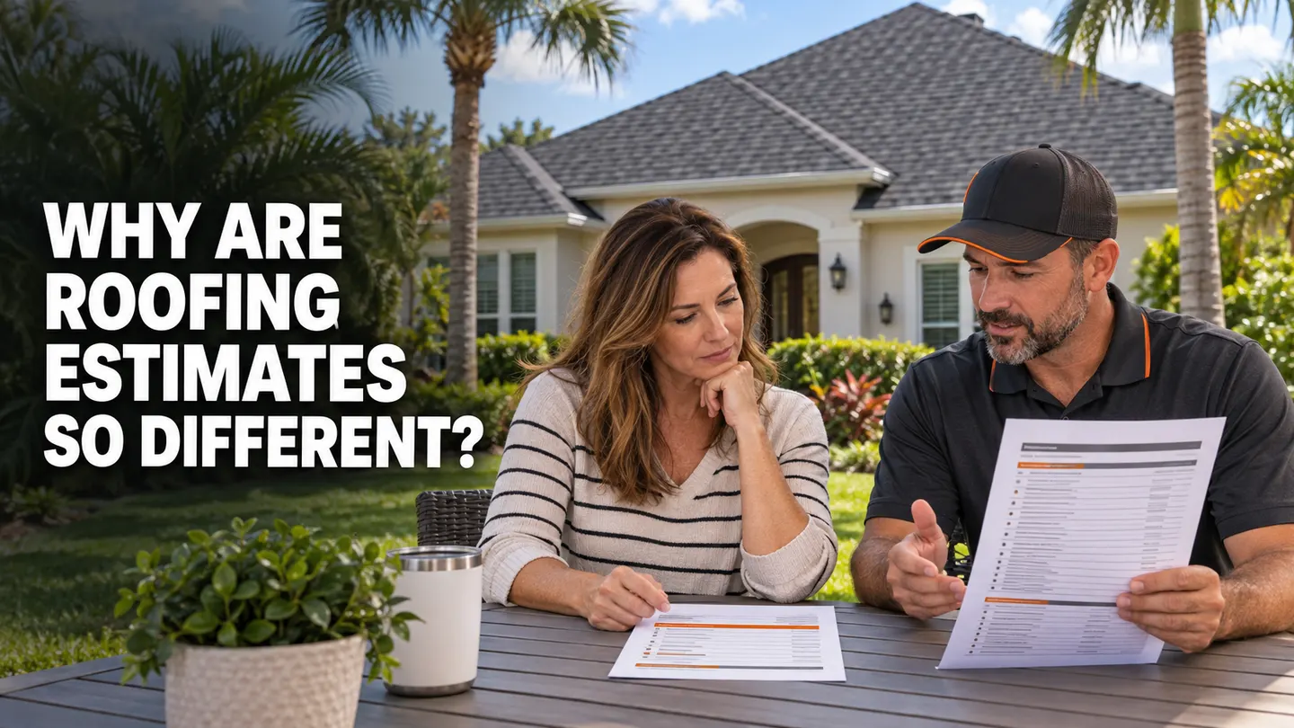 Why Are Roofing Estimates So Different? How to Compare Roof Quotes in Central Florida